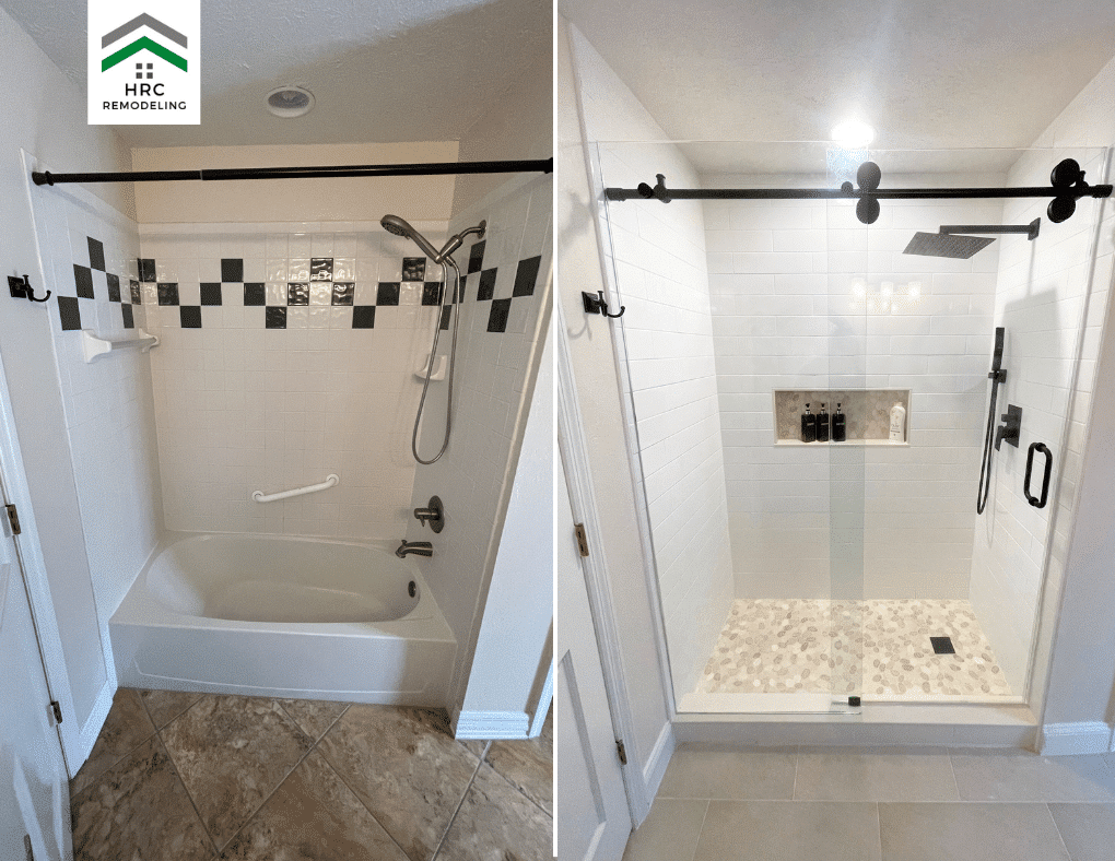 Tub to Shower Conversions in Tampa, FL | HRC Remodeling Tub to Shower Conversions in Tampa, FL | HRC Remodeling